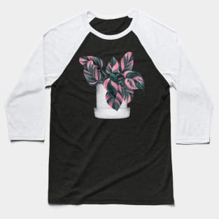 Philodendron Pink Princess Baseball T-Shirt